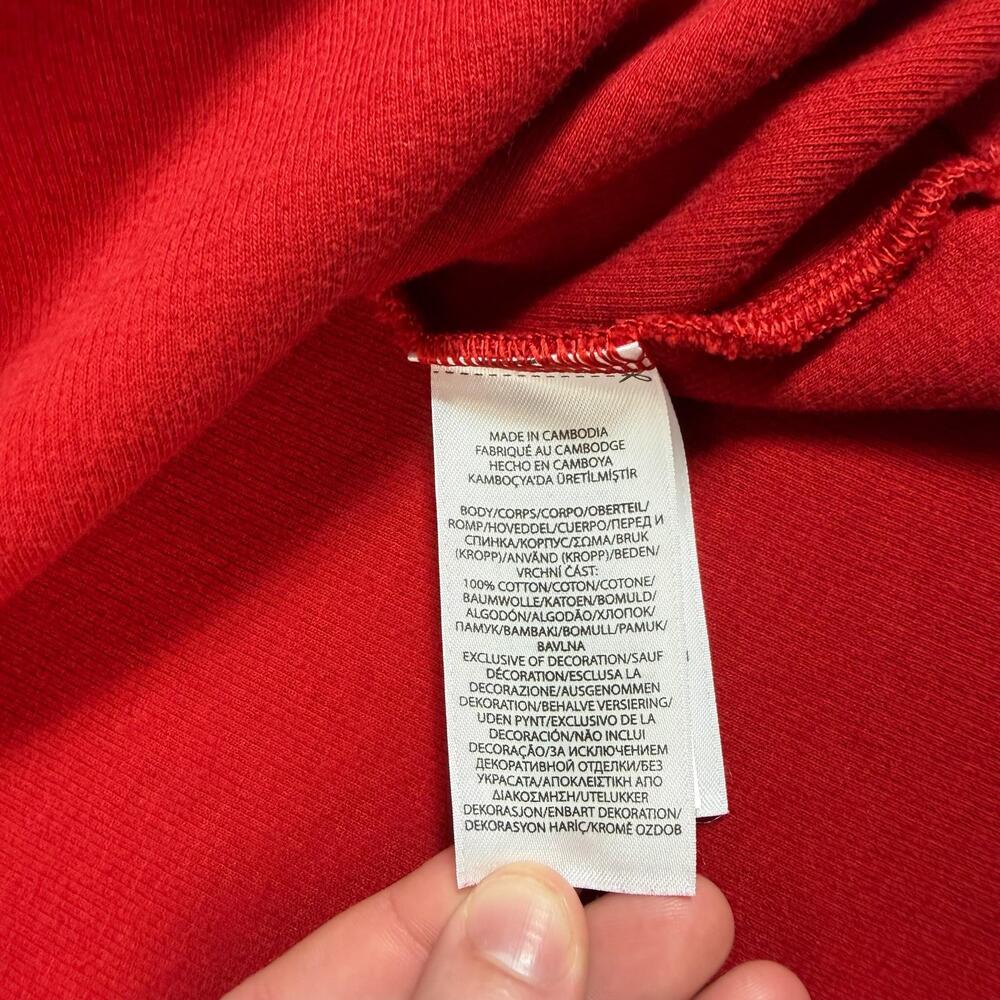 Polo Ralph Lauren Sweater Men 2XL Red 1/4 Zip Academia Heritage Quiet Luxury - Picture 4 of 10